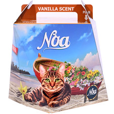 10 LB Activated Bentonite Clay Clumping Cat Litter,Vanilla Scent,Natural Product