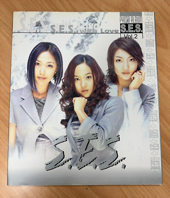 S.E.S. with Love Vol. 2 Photo Album Book (2000) Vintage Korean K-Pop SM Town