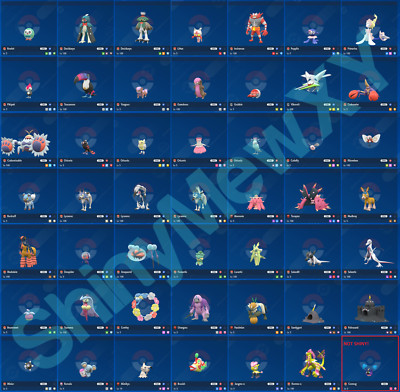 Any/Every Shiny 6IV Ribbon Master XXXL 7th Gen Pokemon Scarlet/Violet HOME