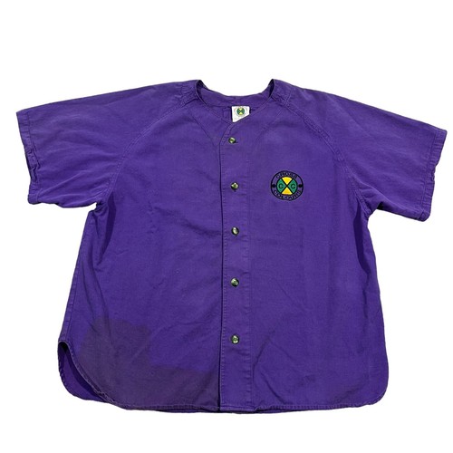 Vintage Cross Colours Shirt Baseball Jersey Multicolo… - Gem