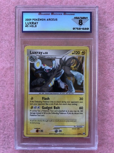 Luxray graded PSA 5 for sale on eBay
