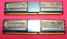 16GB Kit (2x8) Dell PC2-5300F DDR2 ECC Server Memory Module MT72HTS1G72FZ -667