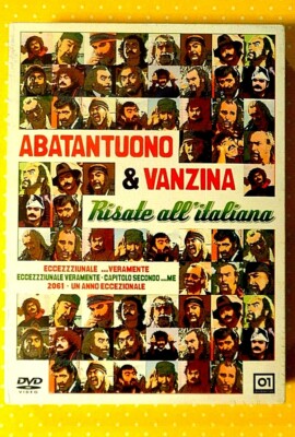 ABATANTUONO & VANZINA - RISATE ALL'ITALIANA - 3 DVD RAI CINEMA NUOVO E SIGILLATO