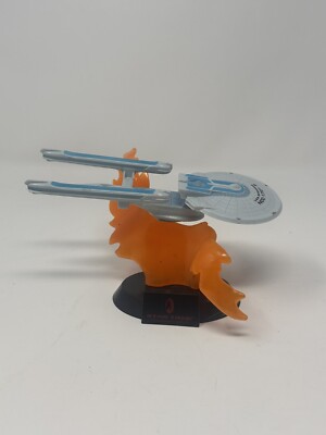 STAR TREK NEXT GENERATION ENTERPRISE 6.5'' PVC SHIP on BASE New n Box & Free Ship