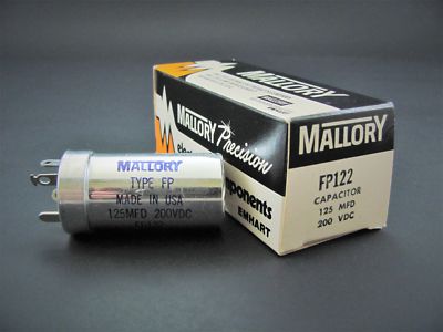 Condensatore Melchioni 50UF 400/450V con doppio faston e codolo