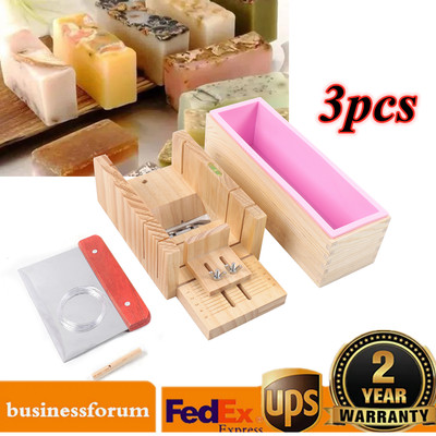 Soap Cutter Set Wood Molds Tool For Soap Making Loaf Cutting Bar Cutter Kit NEW