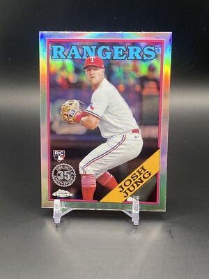 Josh Jung Topps Crome Refractor 88cu-16￼