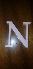 Pottery Barn Pink Letter "N"