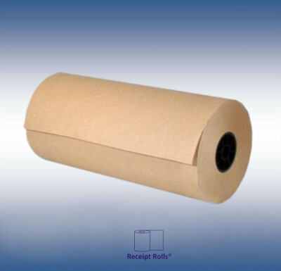 Void Fill 18'' x 1200' 30# Brown Kraft Paper Roll Shipping, Wrapping, Packaging  