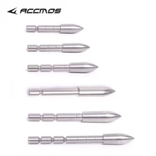 70 80 90 100 110 120 Grain Stainless Bullet Point Tip For ID 4.2 mm Arrow Shaft