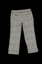 Lilly Pulitzer Navy  White Light Soft Corduroy Pant Women's Sz 4 Palm Beach