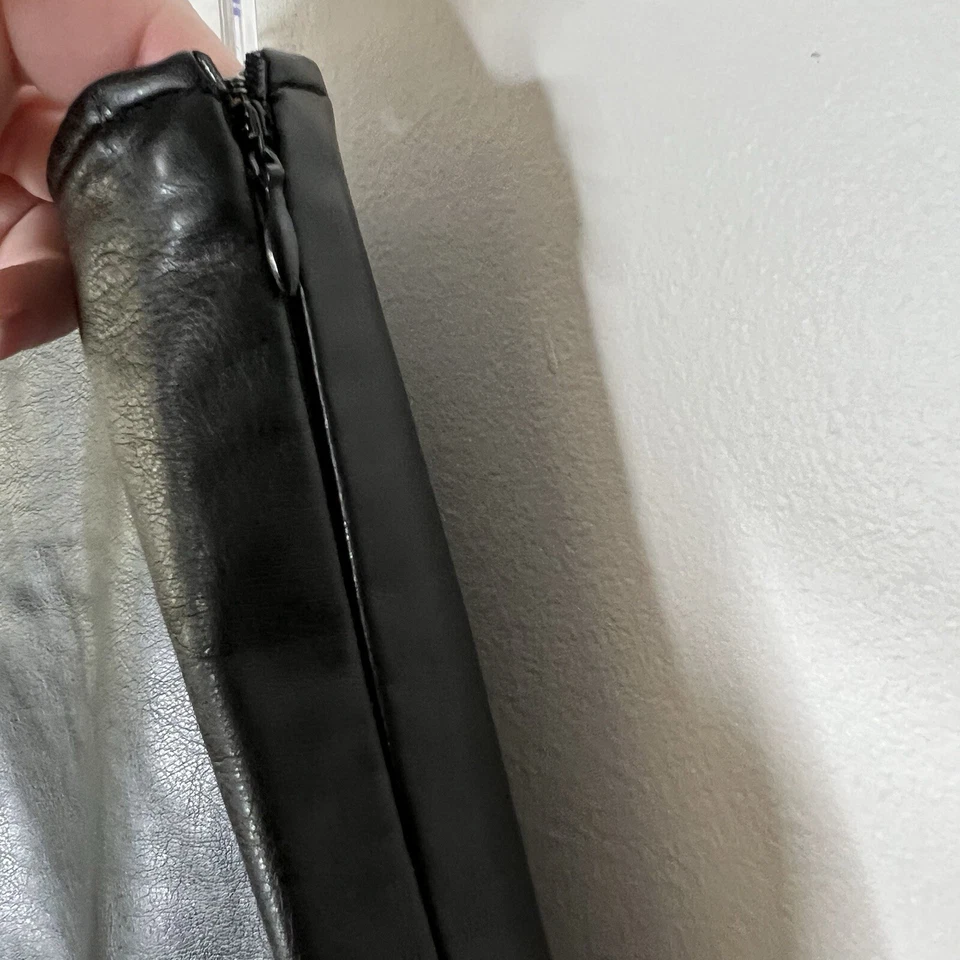 Falda de lavandería hippie para mujer grande de cuero sintético mini bordada ajustada retro boho Foto 3 de 4