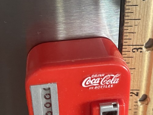 Miniature Coca Cola Dispenser Refrigerator Magnet - Picture 2 of 6