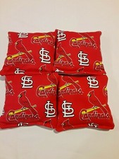 4 Cornhole Bag Set Corn Hole St Saint Louis Cardinals