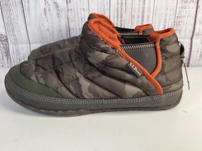 LL Bean Mountain Classic Quilted Ankle Boots II Men\'s Size‎ 9 Loden Camo Slip On LL Bean Mountain Classic Quilted Ankle Boots II Men main image 4
