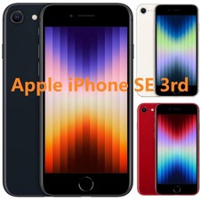 Sealed New Apple iPhone SE 3rd Gen 2022 5G 128GB GSM CDMA Unlocked Smartphone