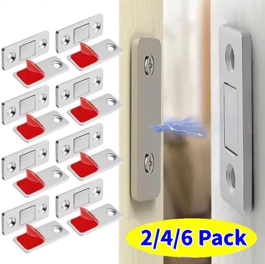 Magnetschnäpper Magnet Verschluss Möbel Schrank schnapp Magnet Schnapper 1-6 Set - Bild 3 von 4