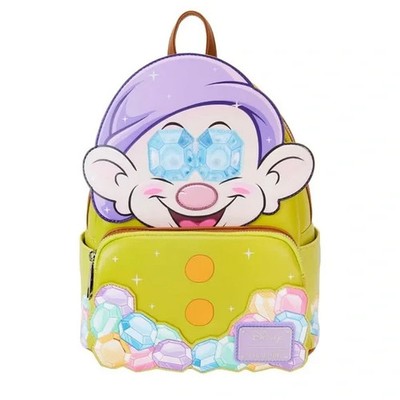 Loungefly Snow White: Diamond Dopey Mini-Backpack, Amazon Exclusive NWT Loungefly Snow White: Diamond Dopey Mini-Backpack, Amazon  main image 2