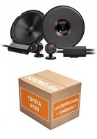 Lautsprecher Boxen Einbaupaket Vorne Jbl Club3 64CTP Passend FüR Toyota Aygo 1.0