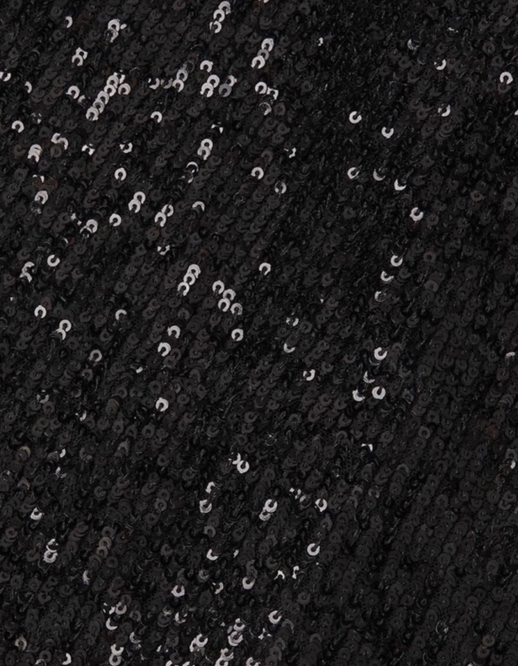 New LILLY PULITZER  ESTRELLA SEQUIN DRESS *TREASURE BOX* Black Size 12 - Image 4 of 4