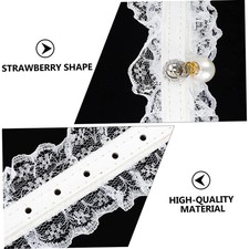 Comfortable Breathable Secure Washable Fashionable Timeless Cat Lace Neck Collar