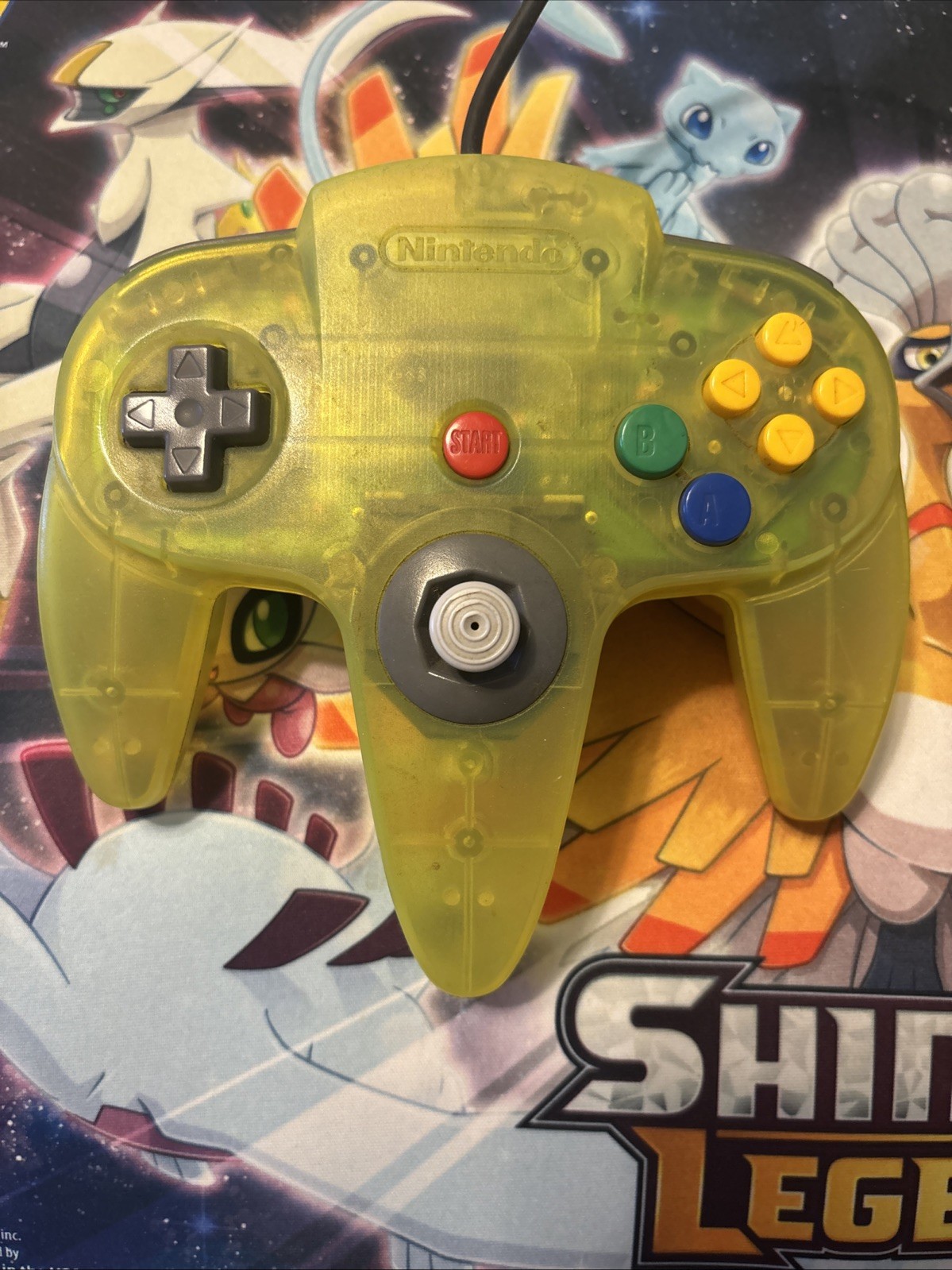 Nintendo 64 Extreme Green Controller OEM Toys-R-US Tight Stick Tested N64