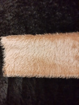 Schulte Mohair Reststück 40 x 34 cm beige ca. 20 mm Flor