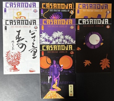 Casanova Comics Lot #1-7