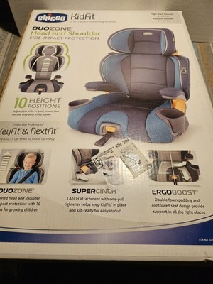 Chicco Head Shoulder 2-in-1 Booster Car Seat - High Back & Backless 40-100lbs