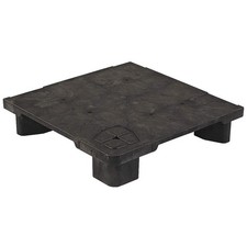 GRAINGER APPROVED 24X24 MODULAR POP PALLET Pallet,24 in. L x 24 in. H,Black 38TA