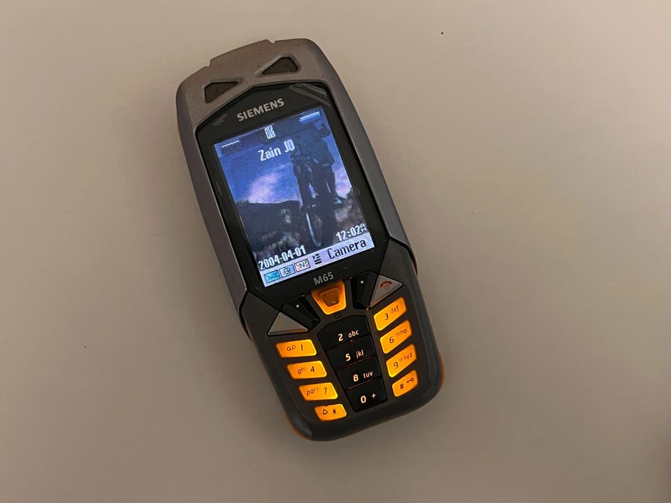 Rare Siemens M65 Used Gsm Mobile Phone - Image 2 of 4