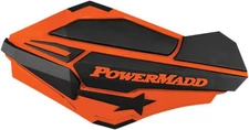 Powermadd Sentinel Handguards - Orange/Black Motorcycle ATV/UTV Dirt Bike 34405