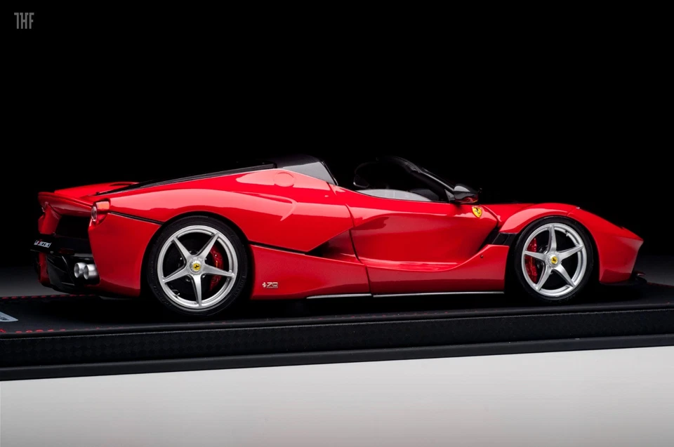 1/18 BBR Ferrari LaFerrari Aperta Rosso Corsa 322 Ltd 132/249 pcs-182231DIE - Immagine 4 di 4