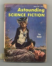 Astounding Science Fiction Pulp / Digest Vol. 57 #6 GD 1956 Low Grade