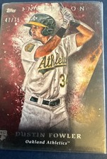 2018 Topps Inception - Dustin Fowler #15 Red /75 (RC)
