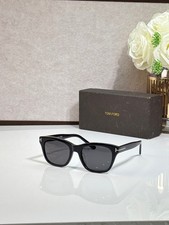 Tom Ford Snowdon TF0237 Unisex Sunglasses Black Frame Gray Lens 52-21-145mm