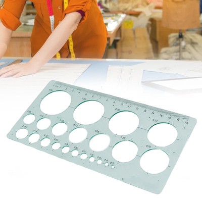 Kreis Vorlagen Messen Zeichen Werkzeuge für Schule Zeichnungen Schmuck Design