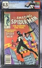 Amazing Spider-Man 252 1984 CGC 8.5 WP NEWSSTAND **1st Black Costume* Major KEY