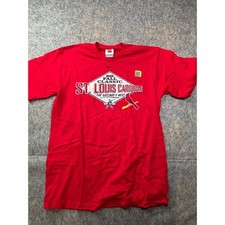 Nike Men's VTG Y2K St Louis Cardinals Fall Classic MLB T-shirt Baseball Red Sz M
