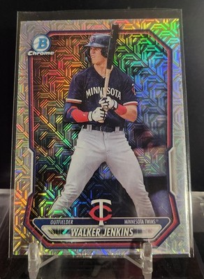 2026  Bowman Chrome Walker Jenkins Mojo Refractor #BCP-83 Twins