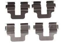 Zubehörsatz Scheibenbremsbelag Hinterachse für MERCEDES-BENZ A-KLASSE B-KLASSE