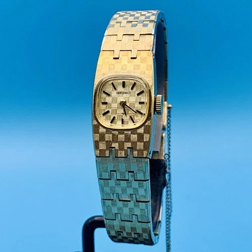SEIKO 11-3399 Vintage Women’s Quartz Bracelet Wristwatch SOLD AS IS PARTS/REPAIR