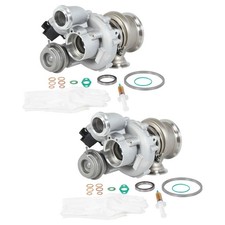 Twin Turbo Kit w/ Turbocharger Gaskets For BMW X6 X5 550i X6 750Li 750i