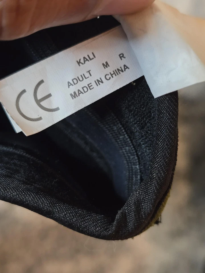 Protectores Kali Coderas Adulto Mediano Aramida Fibra Neopreno MTB Bicicleta Protectores Foto 4 de 4