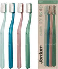 Jordan Green Clean Manual Toothbrush - Sustainable, Eco-Friendly Scandinavian De