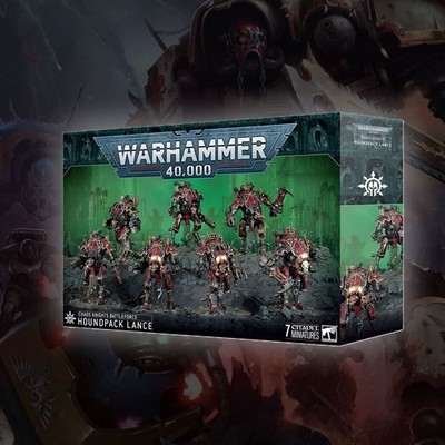 Warhammer 40.000: Chaos Knights - Houndpack Lance Battleforce WH40K