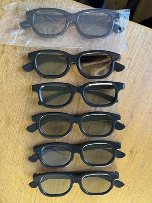 6 Stück Cineplex 3D-Brillen Kinobrillen