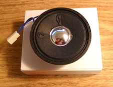 8 Ohm 3 Watt Speaker - 2.25 Inch Diameter - Chrome Dust Dome - Same Sky GF0573
