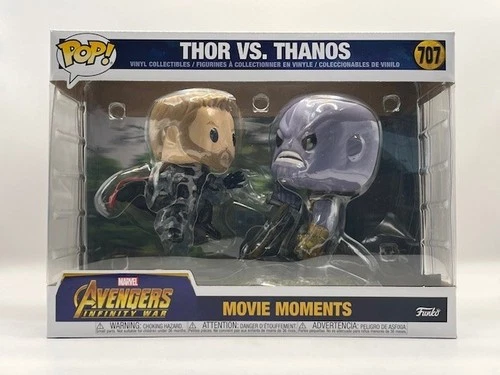 Funko POP! Movie Moments Marvel Avengers Infinity War Thor vs. Thanos 707