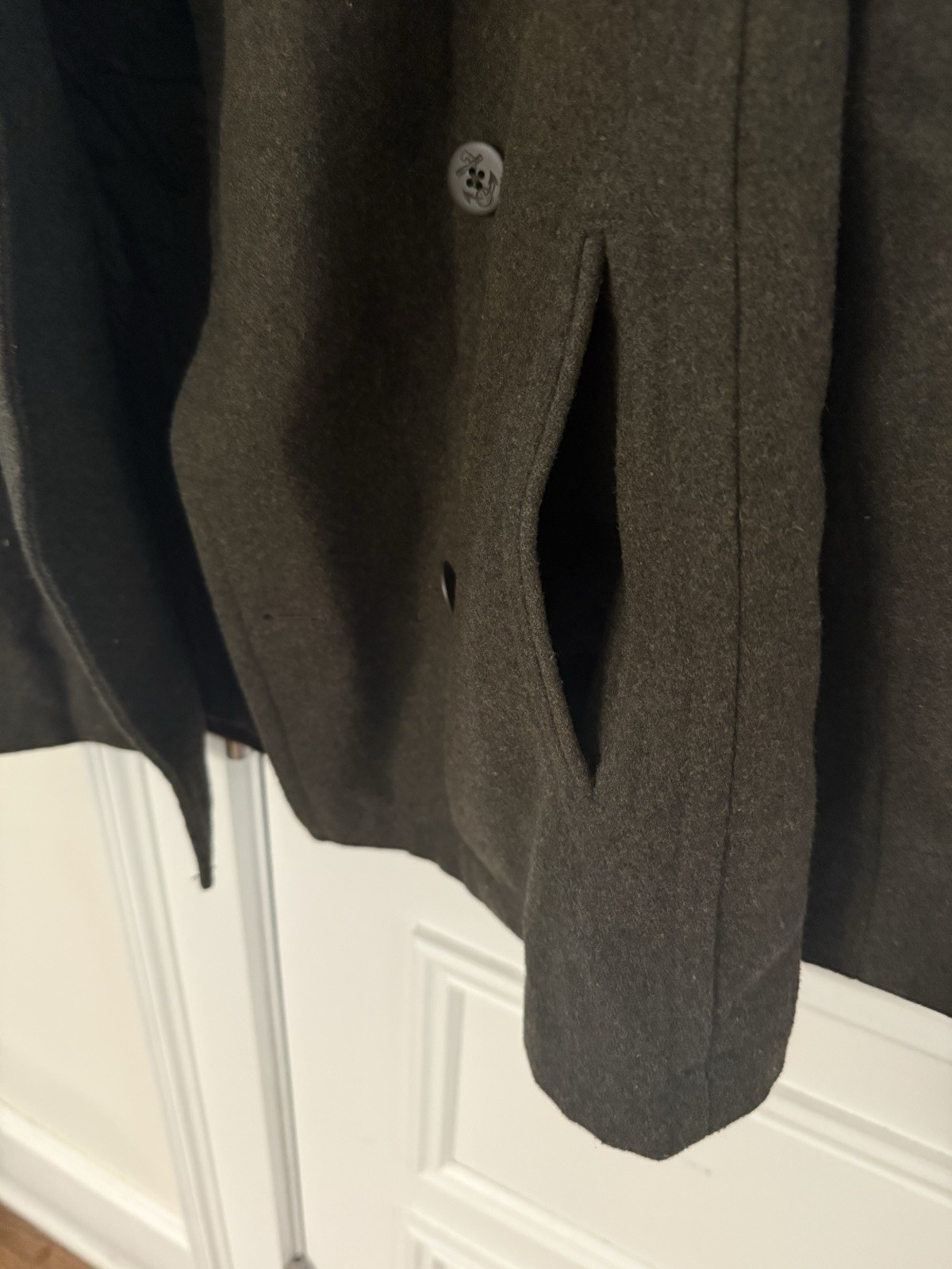 Goodfellow Brown Jacket Double Bested - Large - W… - image 3